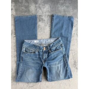 Gap 1969 Low-Rise Bootcut Jeans Y2K Indie Sleaze Model Off-Duty Downtown Girl 6